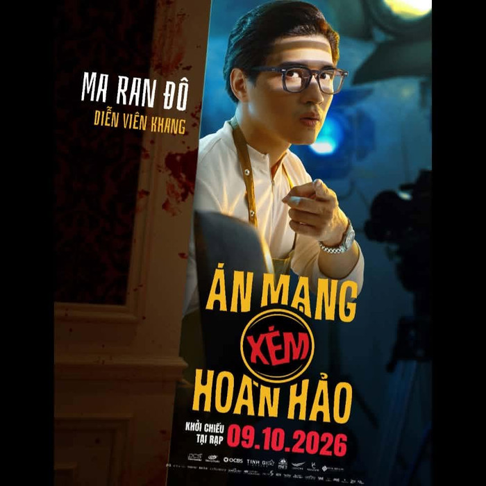 Ma Ran Đô vai Khang trong phim Án Mạng Xém Hoàn Hảo.