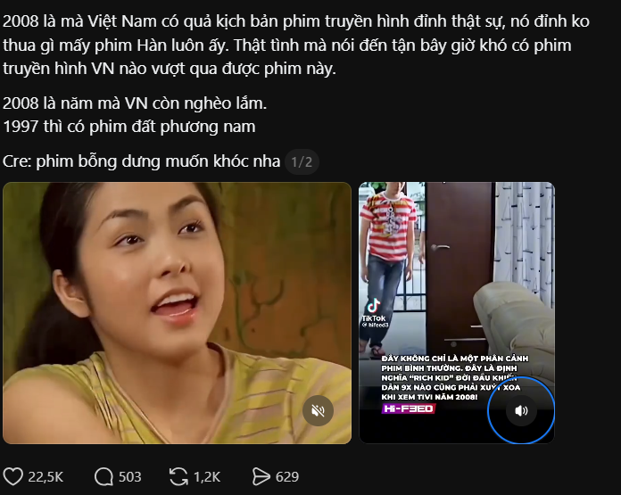 Sau 18 năm, Bỗng dưng muốn khóc bất ngờ trở lại tâm điểm mạng xã hội, khơi dậy ký ức của nhiều thế hệ khán giả.