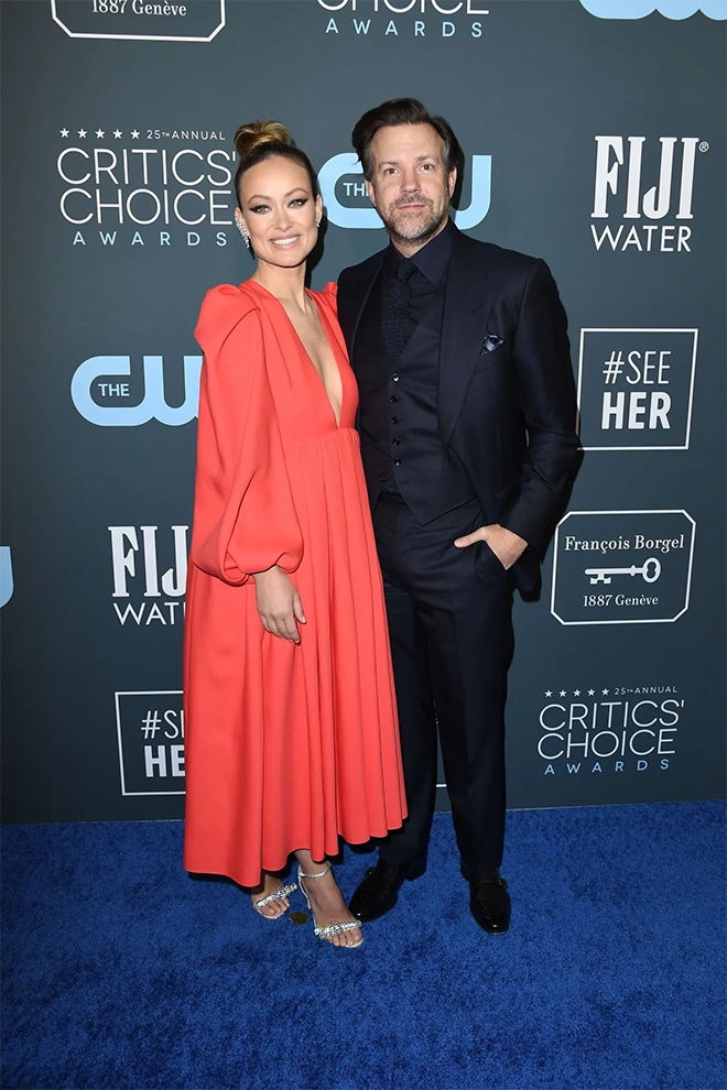 Jason Sudeikis vẫn dành những lời tích cực khi nhắc đến bạn gái cũ.