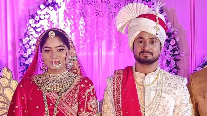 Sonam và Raja Raghuvanshi kết hôn vào ngày 11/5. Ảnh: BBC
