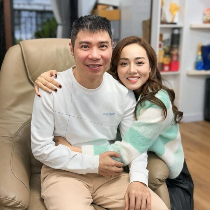 NSND Công Lý và Ngọc Hà.