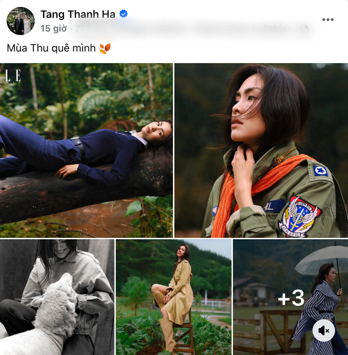 Tăng Thanh Hà xuất hiện với nhiều phong cách khác nhau.