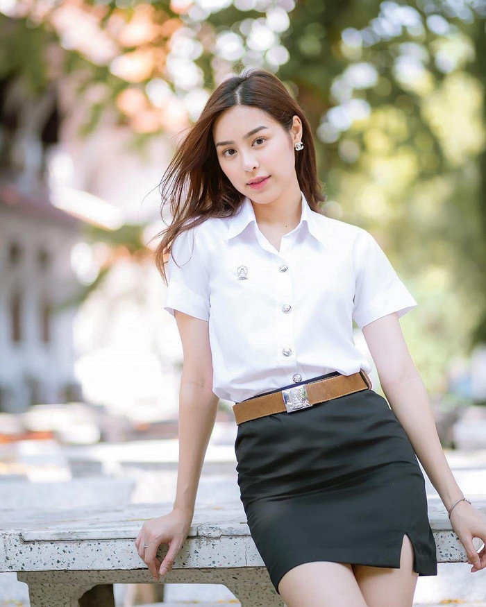 Trang phục nữ sinh Thái Lan. Ảnh minh họa/Nguồn: Times Higher Education (THE)