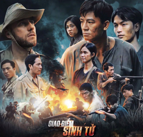 Minh Kiên xuất hiện với tạo hình chiến sĩ trong phim Giao Điểm Sinh Tử.