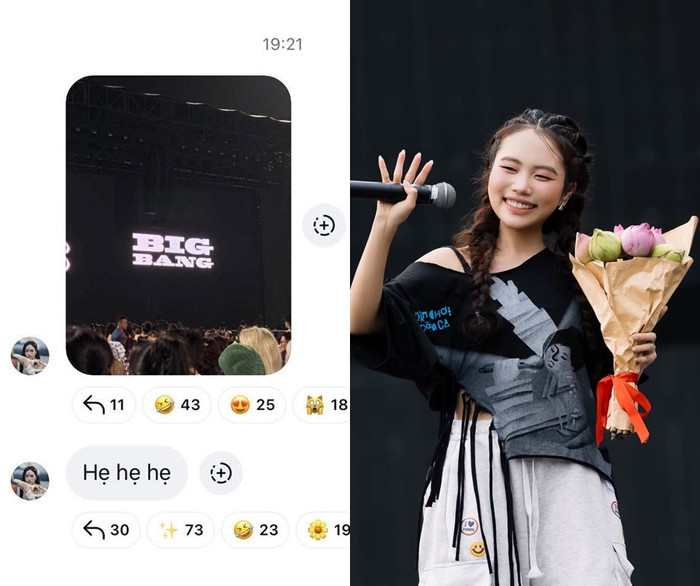 Phương Mỹ Chi xuất hiện tại concert của BIGBANG vào tối nay ở Hà Nội.