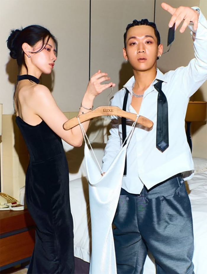 Yang Hong Won và vợ Won Hyun Joo.