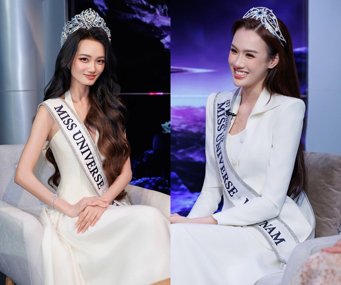 Hoa hậu và Á hậu 1 Miss Universe Vietnam 2026 bị ban tổ chức cuộc thi xử phạt sau ồn ào nói xấu đồng nghiệp.