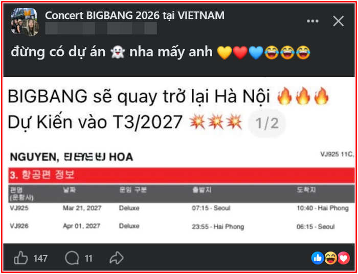 Rộ tin BIGBANG tiếp tục trở lại Việt Nam: Thời gian, địa điểm đã rõ ràng? Ảnh 2