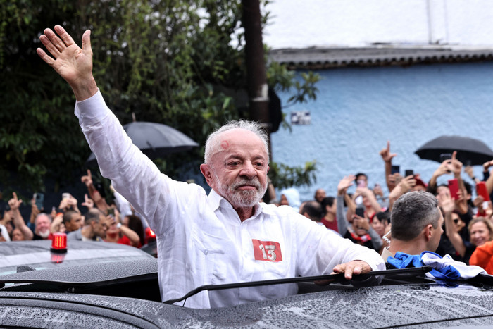 Tổng Thống Brazil Luiz Inácio Lula Da Silva tái đắc cử (Ảnh: Rodrigo Paiva/Getty Images)