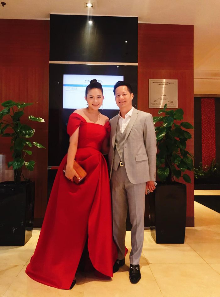 Phan Như Thảo và chồng doanh nhân hơn 26 tuổi - Đức An về chung một nhà từ năm 2015. 
