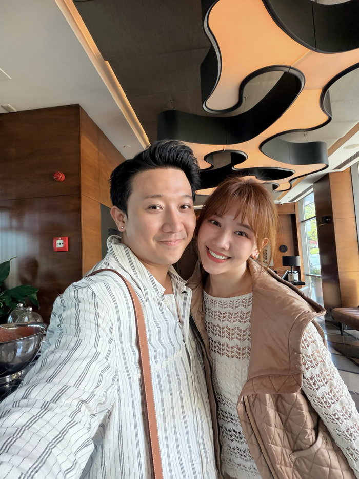 Trấn Thành và Hari Won. Ảnh: FBNV