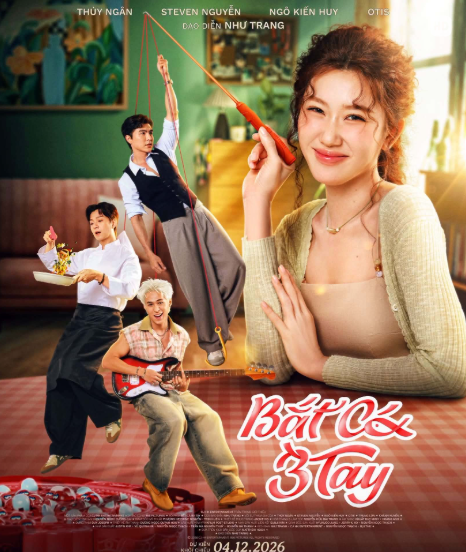 Thúy Ngân thử sức với màu sắc hài lãng mạn trong Bắt Cá Ba Tay.