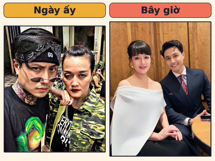 Vân Dung chia sẻ hình ảnh “ngày ấy - bây giờ” bên diễn viên Thanh Sơn.