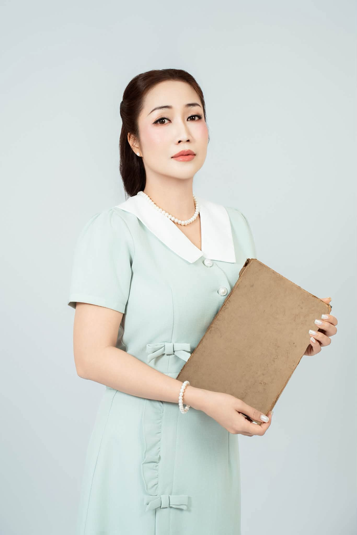 Ốc Thanh Vân vai Hằng trong vở kịch Cuốn Truyện Bị Đốt. Ảnh: FBNV