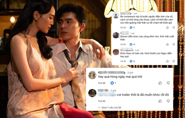 Khán giả 'dậy sóng' với phân cảnh của Ninh Dương Lan Ngọc vá Steven Nguyễn trong phim.