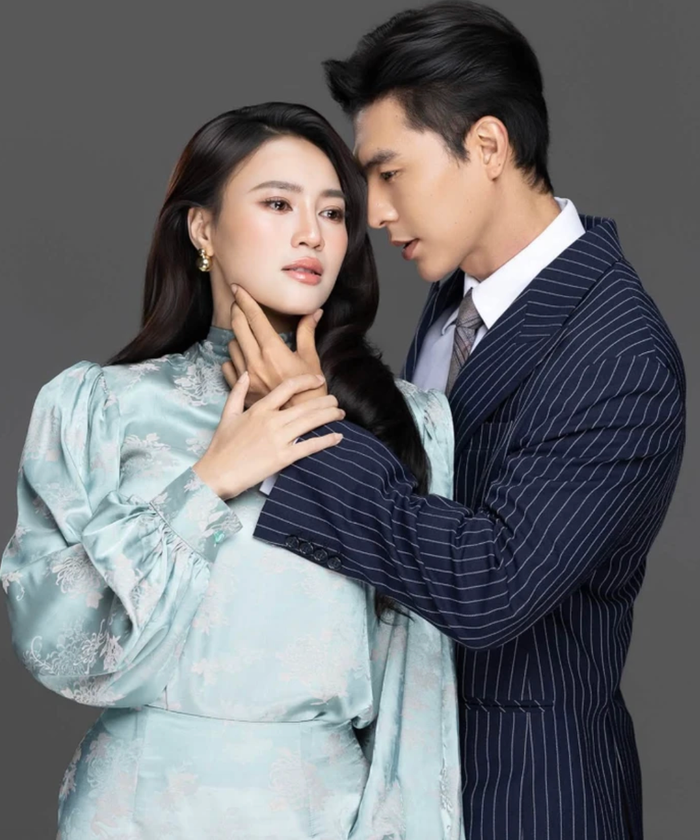 Steven Nguyễn và Ninh Dương Lan Ngọc trong phim Chị Chị Em Em 3.