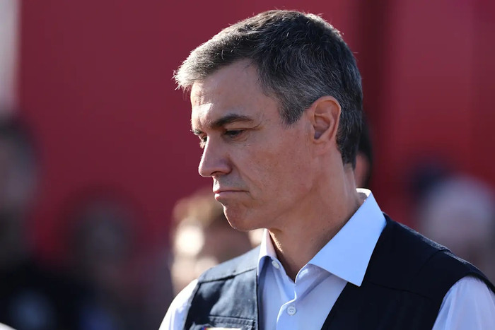 Thủ tướng Tây Ban Nha Pedro Sanchez có mặt gần hiện trường vụ tai nạn tàu hỏa (Ảnh: Getty Images).