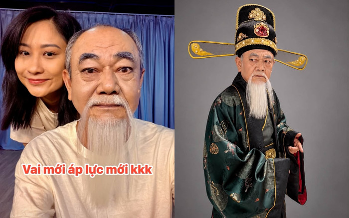 NSND Việt Anh chia sẻ áp lực vai diễn mới.