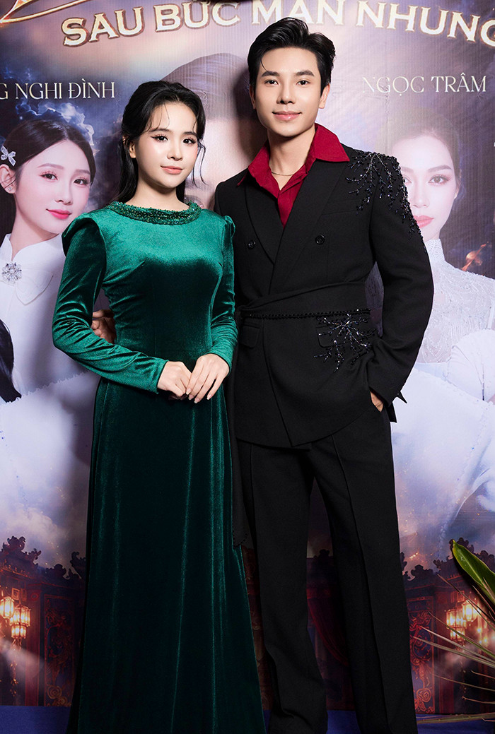 Quỳnh Trang - con nuôi cố nghệ sĩ Phi Nhung xuất hiện trong ngày ra mắt dự án cùng Jack Long.