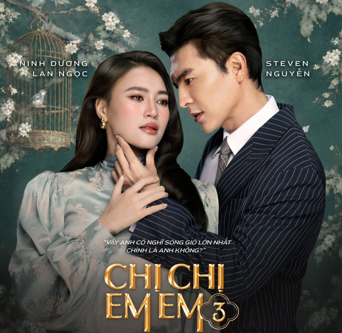 Ninh Dương Lan Ngọc có duyên kết đôi cùng Steven Nguyễn trên màn ảnh rộng. Nam diễn viên kém Lan Ngọc 1 tuổi nhưng cả hai tạo nên sự ăn ý, đẹp đôi khi kết hợp.