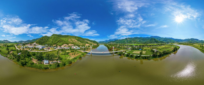 Cung đường đến với Hòa Bắc. Ảnh: danangfantasticity.com