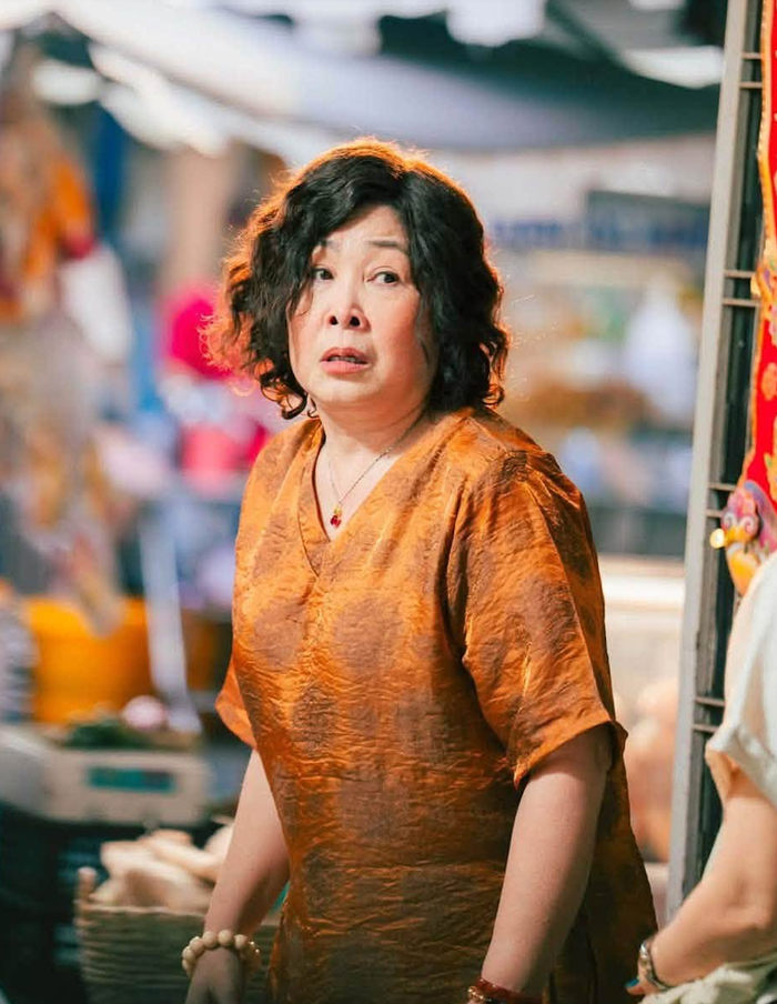 Mới đây, NSND Hồng Vân đã chia sẻ bài đăng về nhân vật của mình trong Lên Hương.