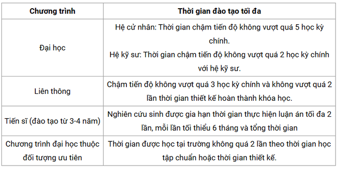 Các đại học quy định cảnh báo học tập, xóa tên, buộc thôi học ra sao? Ảnh 2