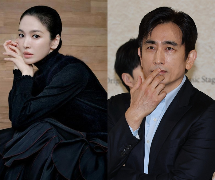 Nhiều nghệ sĩ đình đám của làng giải trí Hàn Quốc như Song Hye Kyo, Cha In Pyo... bày tỏ sự tiếc thương khi cố diễn viên Choi Bool Am qua đời. (Ảnh phải: en.sedaily)