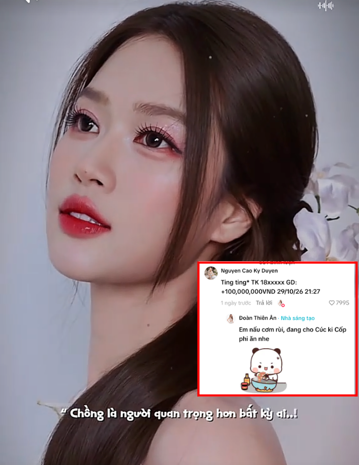 Kỳ Duyên và Thiên Ân thoải mái thể hiện tình cảm.