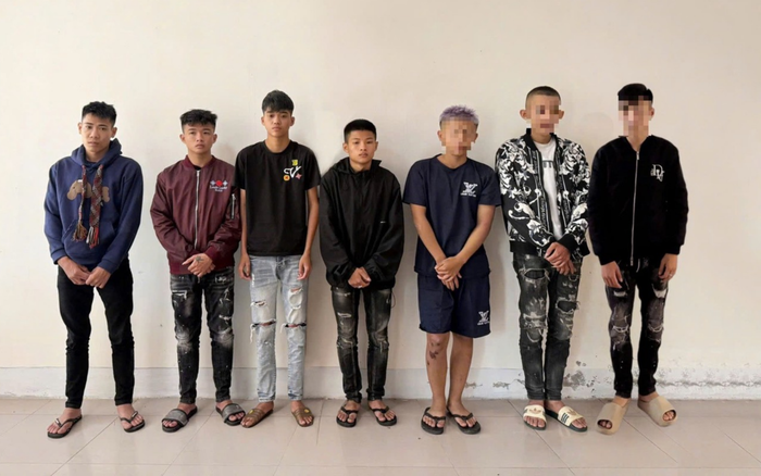 7 đối tượng trộm cắp tài sản. Ảnh: Cổng TTĐT Bộ Công an