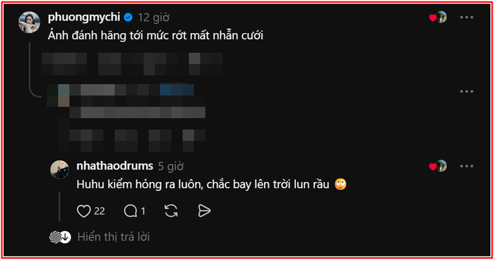 Phương Mỹ Chi tiết lộ thành viên trong band nhạc mất nhẫn cưới vì làm việc quá hăng say.&nbsp;
