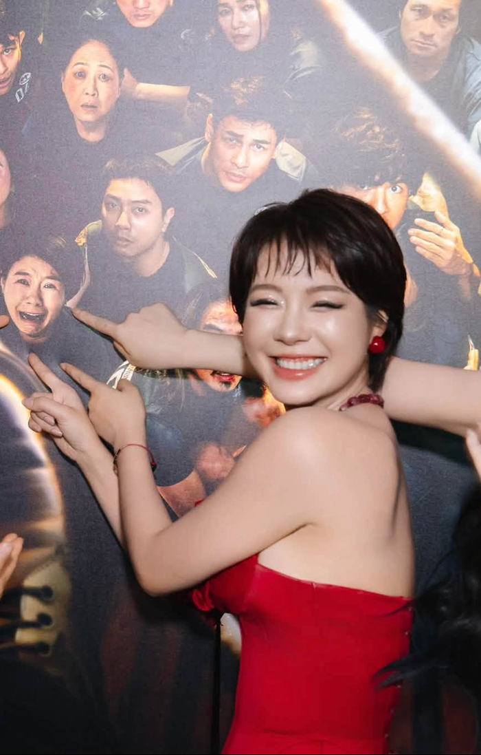 Hoàng Kim Ngọc vai Mỹ Ngọc trong Trại Buôn Người.