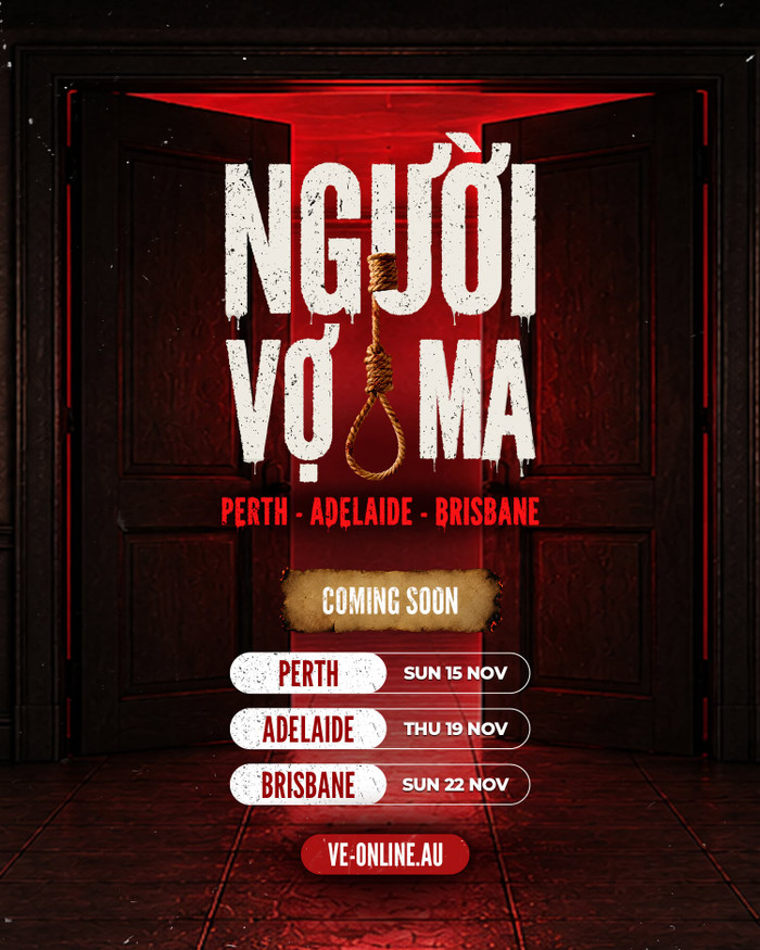 NSND Hồng Vân đưa Người Vợ Ma trở lại Úc từ ngày 15/10 đến Perth, Adelaide và Brisbane.