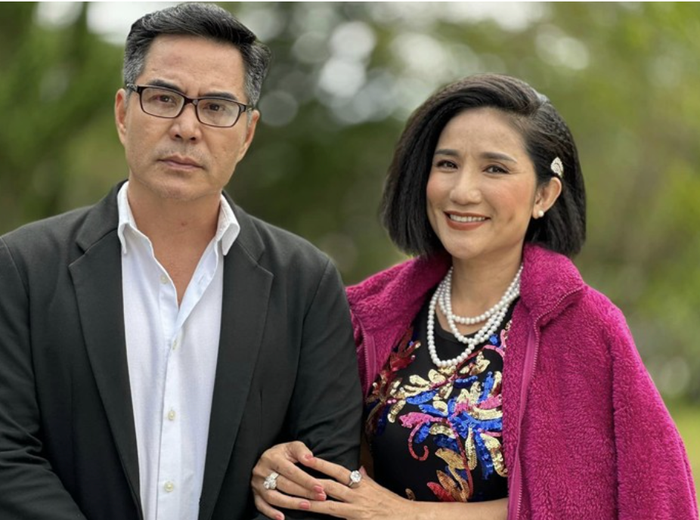 Cát Tường và Trung Dũng.