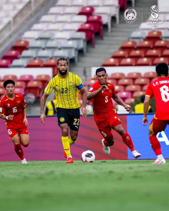 Tuyển Việt Nam sẽ bị trừ khoảng 6,33 điểm FIFA sau thất bại 0-1 trước Malaysia, trong trận đấu mà thầy trò Kim Sang Sik chơi dưới kỳ vọng. Ảnh: Malaysia NT