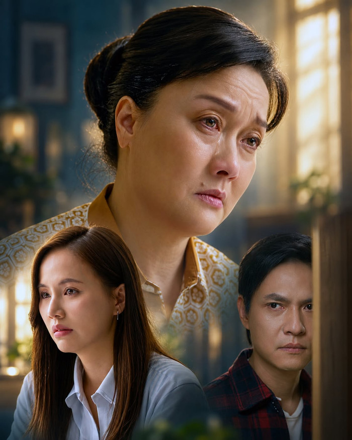 Vân Dung chia sẻ khoảnh khắc nghẹn ngào khi đối đầu với con gái trong phim giờ vàng.