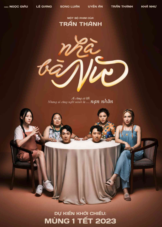 Nhà bà Nữ hiện đứng thứ tư với doanh thu khoảng 475 tỷ đồng. Đây là một trong những dấu mốc quan trọng trong sự nghiệp điện ảnh của Trấn Thành. Bộ phim xoay quanh những mâu thuẫn giữa các thành viên trong một gia đình, kết hợp yếu tố hài và chính kịch. Sau thành công của Bố già, Nhà bà Nữ tiếp tục cho thấy sức hút của Trấn Thành trên thị trường điện ảnh Việt.