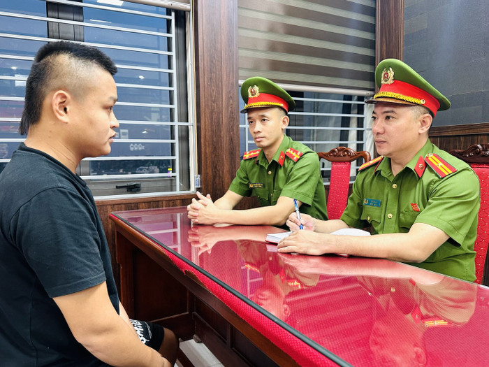 Đối tượng Lê Thế Cảnh. Ảnh: Cổng TTĐT Bộ Công an