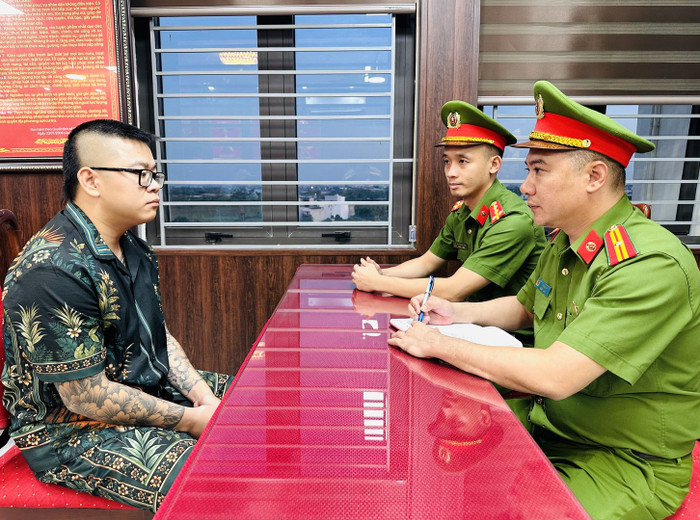 Đối tượng Lê Đỗ Hiếu. Ảnh: Cổng TTĐT Bộ Công an