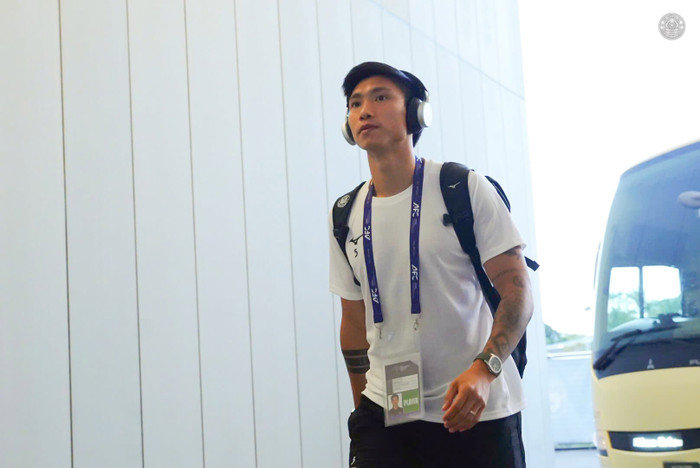 Sau khi không có tên trong danh sách tuyển Việt Nam dự FIFA ASEAN Cup 2026, Đoàn Văn Hậu nhanh chóng hướng sự tập trung vào nhiệm vụ cùng CLB CAHN ở sân chơi Đông Nam Á. Ảnh: CLB CAHN