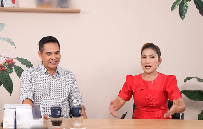 Cát Tường và Trung Dũng chia sẻ trong dự án talkshow chung.
