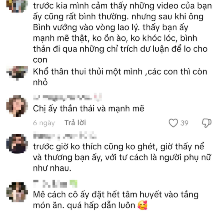 Phản ứng đồng cảm của khán giả dành cho Phương Oanh