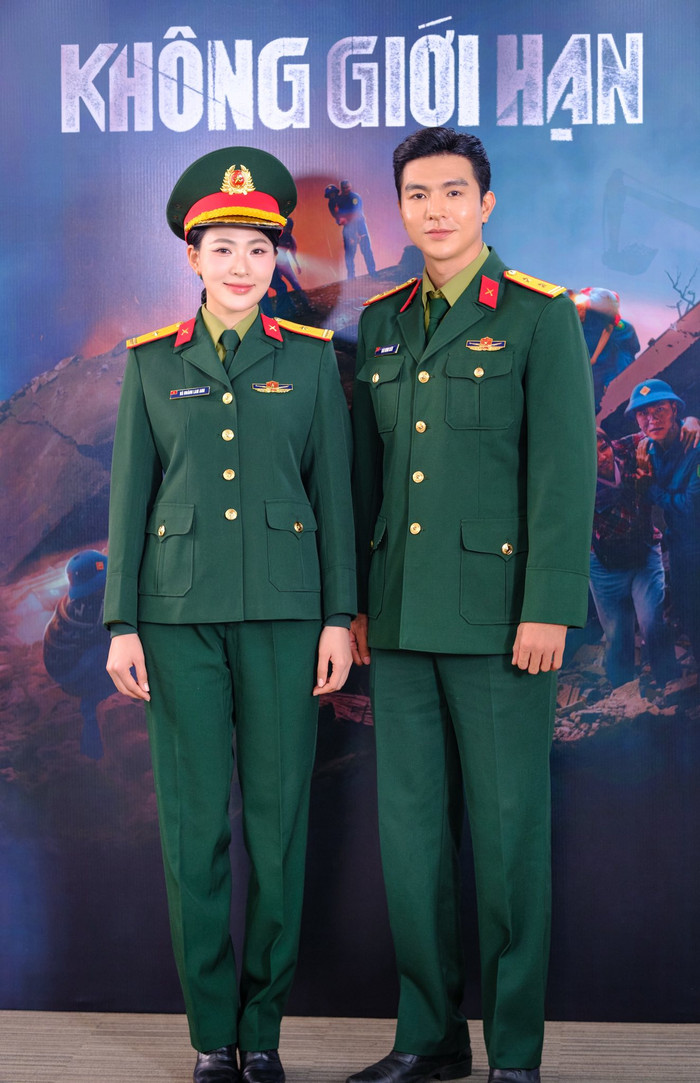 Trong Không Giới Hạn, Minh Trang và Steven Nguyễn lần đầu đảm nhận vai chính cùng nhau (Ảnh: FBNV).