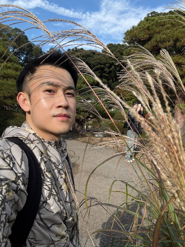 Hình ảnh đời thường của Dương Triệu Vũ.