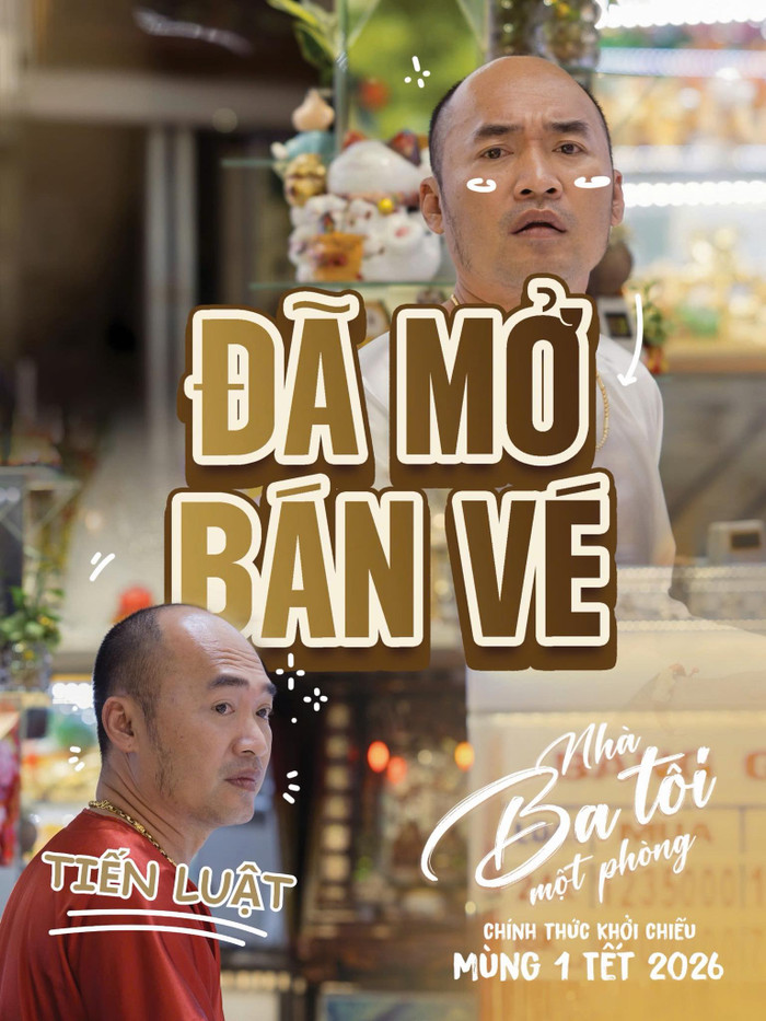 Chia sẻ mới nhất của Tiến Luật xác nhận góp mặt trong 'Nhà Ba Tôi Một Phòng'. - Ảnh: FBNV&nbsp;