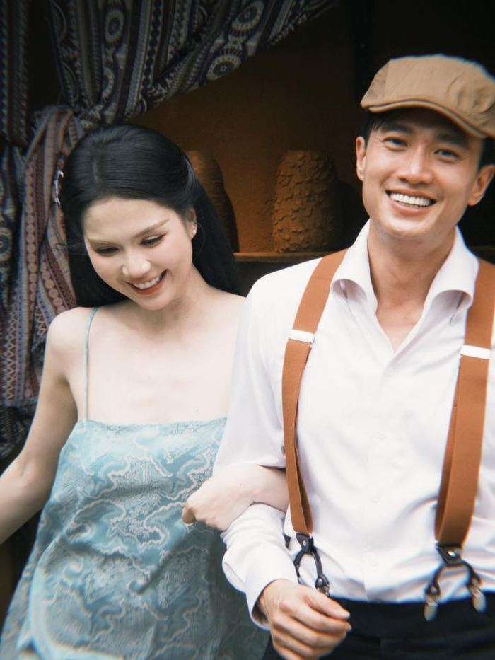 Hình ảnh Quốc Trường với Ngọc Trinh gây sốt mạng xã hội mới đây.