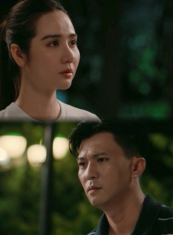 Ngân và Viễn trong phân đoạn cao trào gây nhiều tranh luận