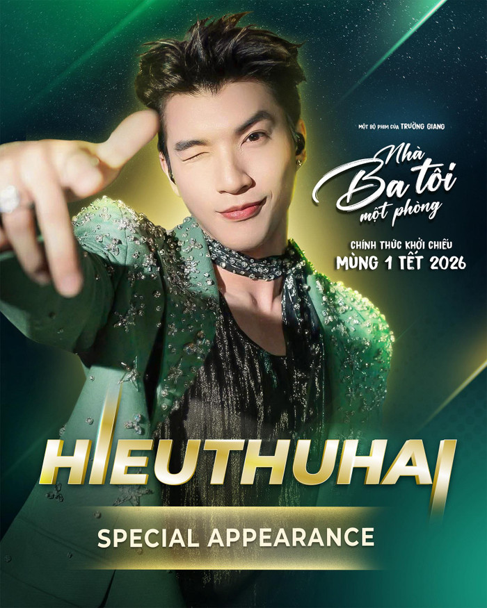 Sự xuất hiện của nhân vật đặc biệt, HIEUTHUHAI là cái tên được khán giả mong chờ được Trường Giang công bố. - Ảnh: NSX