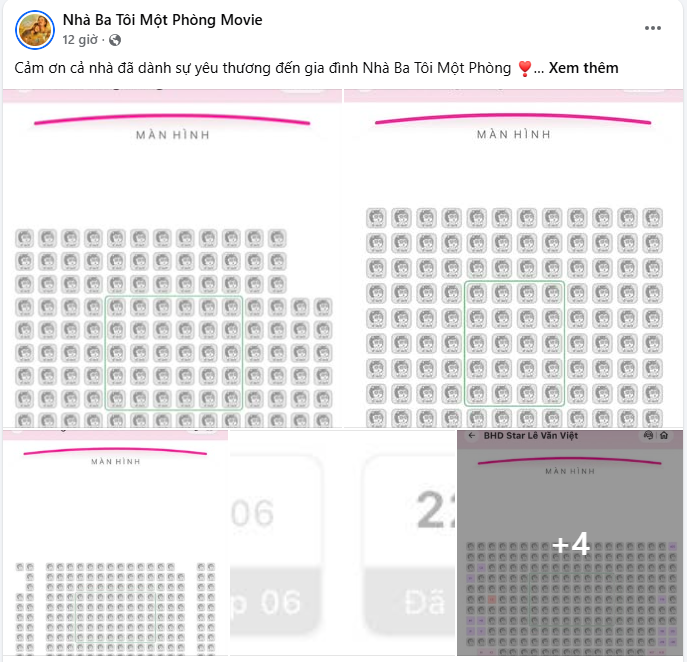 Nhà Ba Tôi Một Phòng ghi nhận phản hồi tích cực sau hai đêm ra mắt