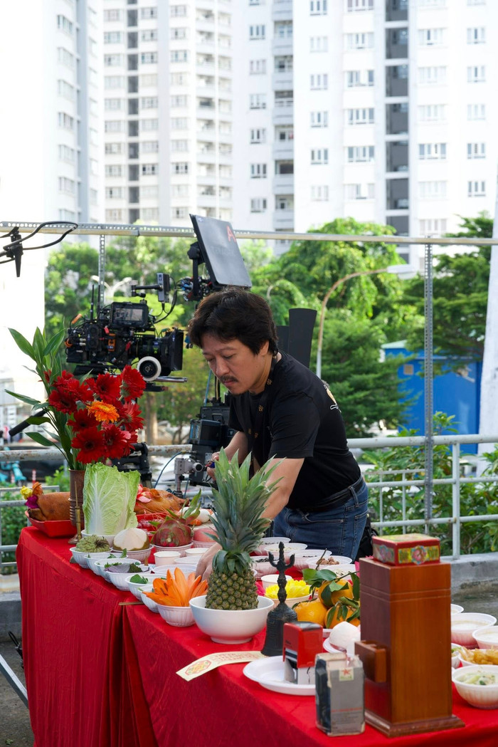 Trường Giang thể hiện nhiều tâm huyết cho phim điện ảnh ra rạp vào mùng 1 Tết. Ảnh: FBNV